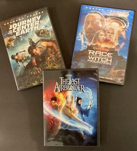 ACTION & ADVENTURE DVD Movies Lot PG FAMILY Last Airbender, Race to WM, Journey - Imagen 1 de 6