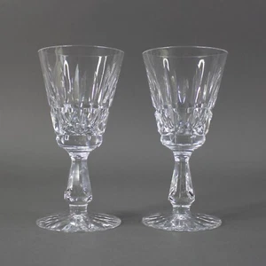 Waterford Crystal Kylemore Wine Wine Goblets Glasses 5 1/2" Set Of 2 - Picture 1 of 5