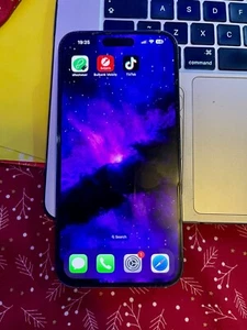 Apple iPhone 14 Pro Max - 128 GB - Purple (Unlocked) TIKTOK/CapCut INSTALLED - Afbeelding 1 van 3