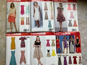 New Look by Simplicity Tageskleider ungeschnittene Schnittmuster - einzeln verkauft - Bild 1 von 7