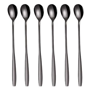 Grwe Long Handle Iced Tea Spoon Coffee Spoon Ice Cream Spoon Spoons For Dessert - Picture 1 of 5