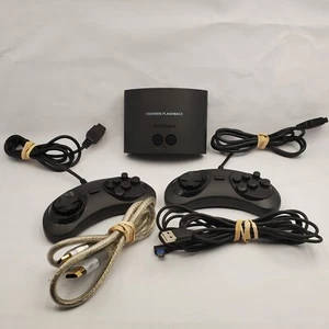 AtGames (AT GAMES) Legends Flashback Black CONSOLE TESTED WORKING - Picture 1 of 10