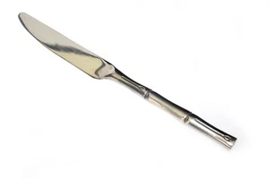 Hampton Silversmiths Stainless Bamboo 9" Dinner Knife - Picture 1 of 2