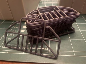 1/25 Over The Top Semi Truck Brush Guard 3d Printed Resin AMT Autocar - Bild 1 von 1