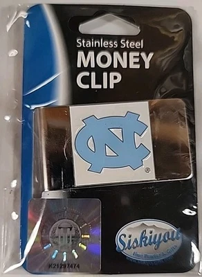 Clip de dinero North Carolina Tarheels NCAA nuevo Foto 1 de 2