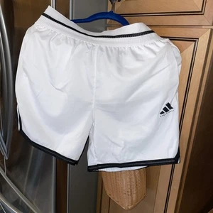 Adidas Crazylite Basketball Shorts White JP2451 Women's NWT Size Medium - Picture 1 of 10