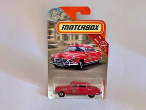 Matchbox Rescue 64/125 (11/30) '51 Hudson Hornet Fire Chief Vehicle - 2018 - Picture 1 of 6
