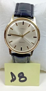 Vintage 1965 Timex Electric 35MM Backset 7 Jewel M84 D870 Watch 90258465 Runs - Picture 1 of 8