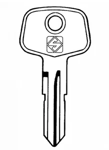 Classic Car key - FORD, VW (Silca BT2) - Uncut Key Blank - Picture 1 of 1