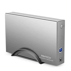 RSHTECH Boîtier de Disque Dur USB 3.0 vers SATA Caddy de Disque Dur Externe pour 3,5" - Photo 1/2