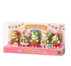 Sylvanian Families Bebé Muñeca Fresa Set - Calico Critters Época 2024 - Imagen 1 de 8