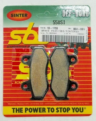 SBS Sintered Front or Rear Brake Pads 851SI Rear Right 1721-1673 - Image 1 of 4