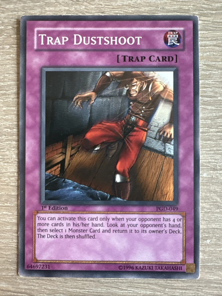 Yu-Gi-Oh Trap Dustshoot PGD-049 LP Unlimited Edition Common Card - Image 1 of 2