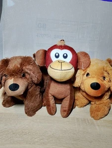 3x Banane Cani Peluche Casa Bianca Tempo Libero Internazionale Ltd  - Foto 1 di 5