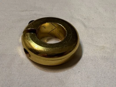 Abrazadera de tija de sillín HUTCH ORIGINAL ORO 24K VIEJA ESCUELA BMX TRICKSTYLER TRUCOS ESTRELLA Foto 1 de 4