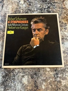 SCHUMANN The 4 Symphonies - KARAJAN, Berlin - DG ST 3LP BOX.. - Picture 1 of 3