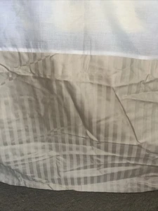 JCPenney Home Collection Bedskirt Queen Beige - Bild 1 von 4