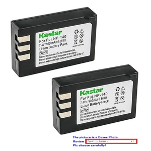 Kastar Replacement Battery Pack for Fuji NP-140 BC-140 Fujifilm FinePix S205EXR - Picture 1 of 7