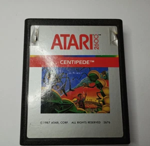 CENTIPEDE ATARI 2600/7800/2600+ CX2676 Cart only / working PAL Grey Label #2 - Picture 1 of 9