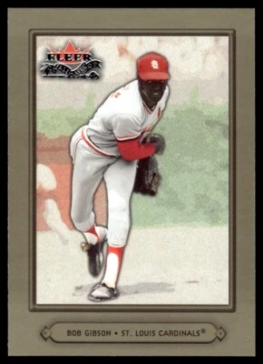 2002 Fleer Fall Classic Baseball Bob Gibson St. Louis Cardinals #45 NM - Image 1 of 2
