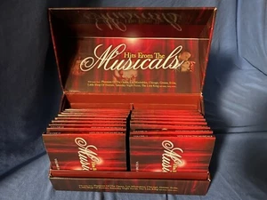 "HITS From The MUSICALS" 20-CD Boxed Set Komax Phantom Chicago Lion King Grease - Imagen 1 de 12
