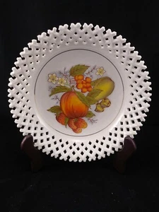 Artículos de porcelana de colección de 10" muebles de celosía diseño de frutas otoño China - Imagen 1 de 4