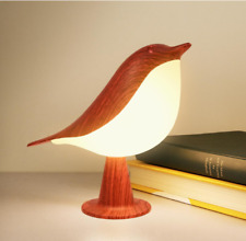 Deogos Small Desk Lamp, Bird Lamp Bedside Lamps with 3 Color Temperature and Tou