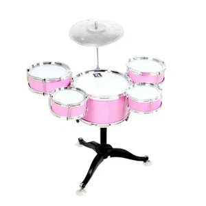 Drum Set for Kids Jazz Drum Set Early Educational Musical Instrument 5 Drums  - Picture 1 of 12