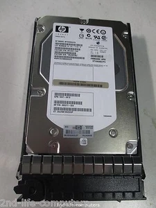 HP 9FL004-044 300GB 15K FC HARDDRIVE BF3000DAJZQ FROM: HP AG638B MSL2024 - Afbeelding 1 van 3