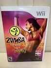 Zumba Fitness (Nintendo Wii, 2010) CIB Tested And Working