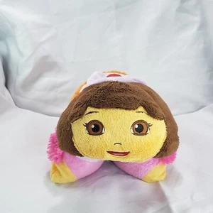 Pillow Pets Peewees Dora The Explorer Map Plush Pillow 2011 12 x 14 Inches - Picture 1 of 10