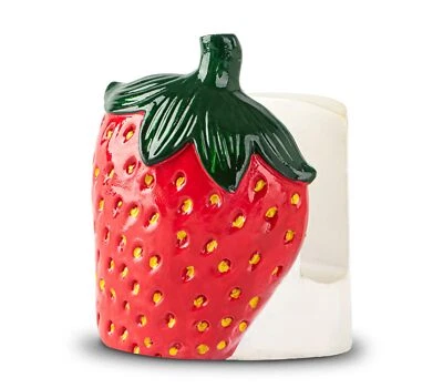 Lindo soporte de esponja de fregadero rojo soporte de esponja organizador de fregadero de cocina Foto 1 de 4