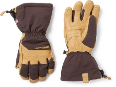 Dakine Excursion Gore-Tex Men's Snow Gloves W/ Primaloft, New!!,Tan/Mole, Large