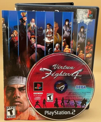 Sony Playstation 2 PS2 Virtua Fighter 4 2002 TESTED COMPLETE Fast Free Shipping! - Image 1 of 4