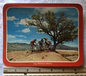 Tony Whitecloud Dancers Of Jemez Pueblo, New Mexico Oversized Postcard - Picture 1 of 2