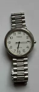 Tissot Seastar Quartz Men's Watch with Date Battery New Movement Runs - Picture 1 of 6