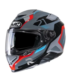 Casco integral HJC RPHA 71 Hapel MC21, negro-gris-rojo-azul, talla M (57/58) - Imagen 1 de 3