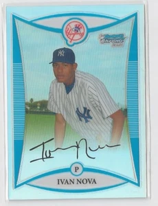 2008 BOWMAN CHROME PROSPECTs REFRACTOR #BCP176 IVAN NOVA YANKEES MINT L@@K - Picture 1 of 1
