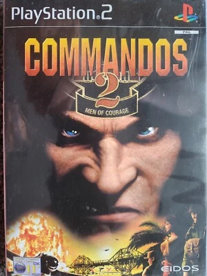 COMMANDOS 2 Men Of Courage PlayStation 2, PAL,Pal,  Manual CIB, FREE POST - Image 1 of 4