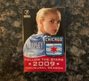 2009 Chicago Red Stars WPS Pocket Schedule Lindsay Tarpley Ella Masar NWSL - Picture 1 of 6