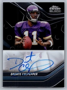 2023 Topps Composite - Topps Chrome Black Autograph #128 Daunte Culpepper - Picture 1 of 2