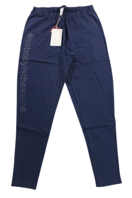 Sheego Damen Leggings Blau 7/8 Hose Slim Skinny Schlupf Übergröße Sport Stretch - Bild 1 von 4