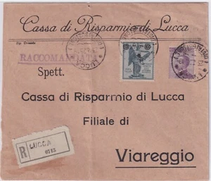 Italy Kingdom 1924:Vittoria soprastampati L.1 su 15c. slate (N°160) (424/s15) - Picture 1 of 2