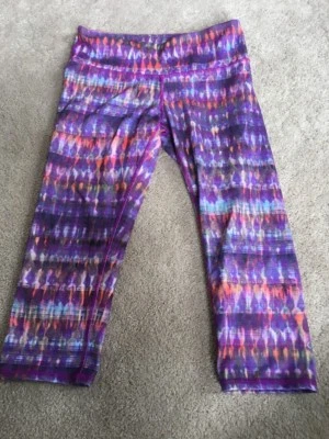 Legging ALO para mujer aerografiado cintura alta yoga capris púrpura bhakti.  XSMALL. Foto 1 de 4