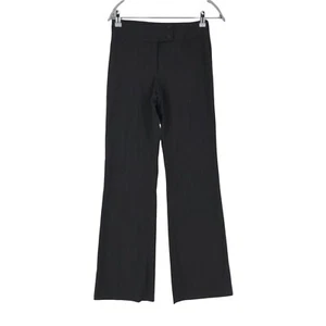 UNITED COLORS OF BENETTON Donne Pantaloni Bootcut Grigio Scuro Taglia EUR 38 W27 - Foto 1 di 10