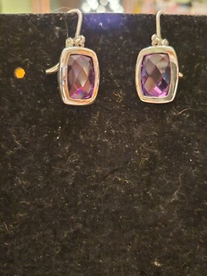 Pendientes Kirk's Folly Magic Moments Estate plata esterlina. NUEVO CON ETIQUETAS, NUEVO EN CAJA Foto 1 de 4