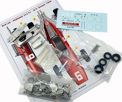 kit FERRARI 312 F1 GP del BELGIO 1966 J.SURTEES 1° ass.  Tameo SLK138 - Immagine 1 di 2