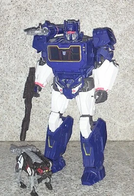 Transformers Studio Series 83 Soundwave w/ravage Complete  ss-83 Bumblebee Movie - Image 1 of 4