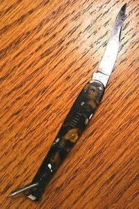 RATE COLLECTOR FAIRMONT CUTLERY NY CITY BASEBALL BAT POCKET KNIFE - 1950s ⚾ - Picture 1 of 6