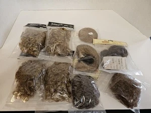9 Puppenperücken Größe 7-9 - Bild 1 von 15